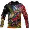 Joycorners TROUT-SALMON Fishing 3D Hoodie