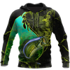 Joycorners BASS Fishing 3D Hoodie