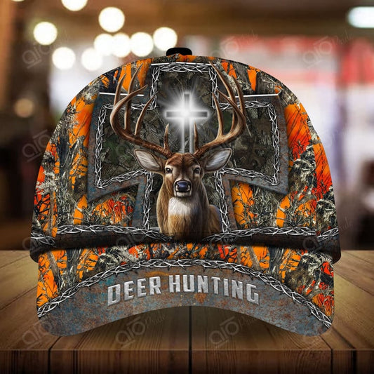 Joycorners Cross Deer Hunting 2 Hats 3D Multicolored
