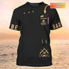 Barber Tools Personalized Name 3D Shirt