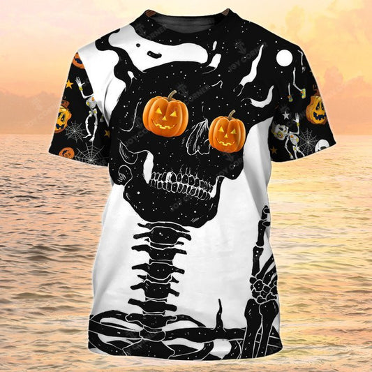 Joycorners Skull Halloween 3D Tshirt T02