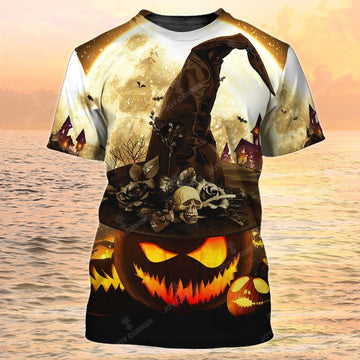 Joycorners Skull Halloween 3D Tshirt