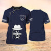 Barber Shop Personalized Name 3D Shirt