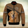Joycorners Golden Retriever Lover Never Walk Alone 3D Custom Name And Dog Full Print Shirts