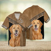 Joycorners Golden Retriever Lover Never Walk Alone 3D Custom Name And Dog Full Print Shirts