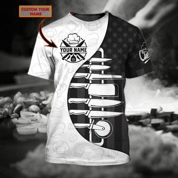 Joycorners CUSTOM NAME MASTER CHEF UNISEX SHIRTS