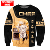 JOYCORNERS CUSTOM NAME MASTER CHEF UNISEX SHIRTS