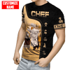 JOYCORNERS CUSTOM NAME MASTER CHEF UNISEX SHIRTS