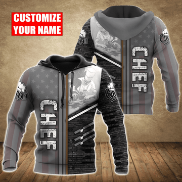 JOYCORNERS CUSTOMIZED NAME MASTER CHEF UNISEX SHIRTS