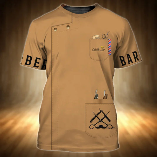 Barber Jorge Sastudio Personalized 3D Shirt