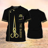Barber Jorge Sastudio Personalized Name 3D Shirt