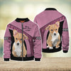 Joycorners Corgi Never Walk Alone Pink 3D Custom Name And Dog Full Print Shirts