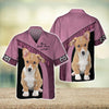 Joycorners Corgi Never Walk Alone Pink 3D Custom Name And Dog Full Print Shirts