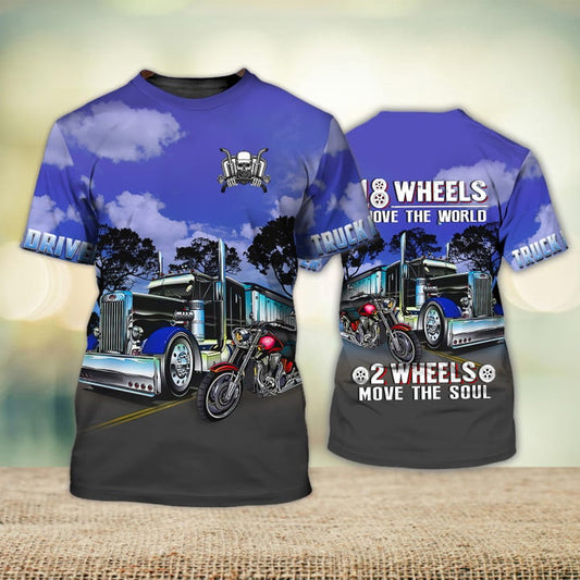 Joycorners Truck Driver Lover 3D Full Print Shirts