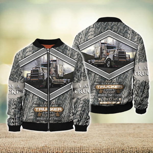 Joycorners I Am A Trucker 3D Full Print Shirts