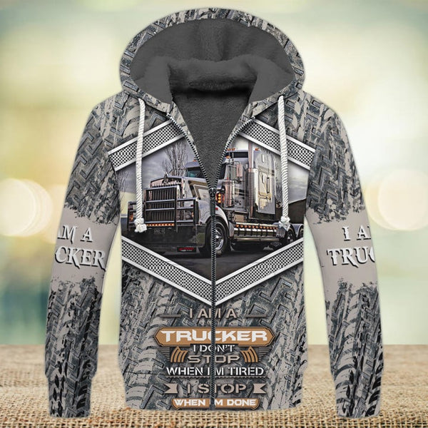 Joycorners I Am A Trucker 3D Full Print Shirts