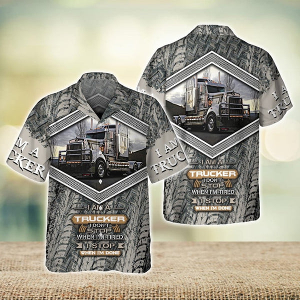 Joycorners I Am A Trucker 3D Full Print Shirts