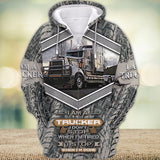 Joycorners I Am A Trucker 3D Full Print Shirts