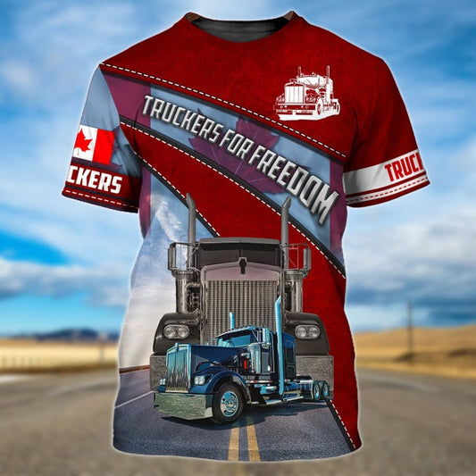 Joycorners Truck Canada 3D Full Print Shirts