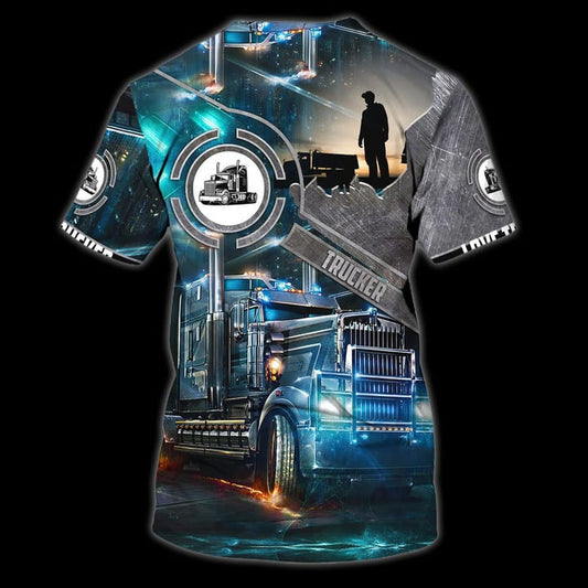 Joycorners Truck Driver 3D Full Print Shirts