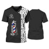 Barber Tools Personalized Name 3D Shirt