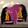 Joycorners Golden Retriever Never Understand 3D Custom Name And Dog Full Print Shirts