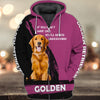 Joycorners Golden Retriever Never Understand 3D Custom Name And Dog Full Print Shirts