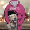 Joycorners Golden Retriever Biggest Fan 3D Custom Name And Dog Full Print Shirts