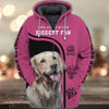 Joycorners Golden Retriever Biggest Fan 3D Custom Name And Dog Full Print Shirts