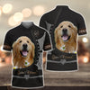 Joycorners Golden Retriever Love 3D Custom Name And Dog Full Print Shirts