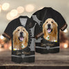 Joycorners Golden Retriever Love 3D Custom Name And Dog Full Print Shirts