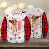 Joycorners Golden Retriever Valentine Day 3D Custom Name And Dog Full Print Shirts
