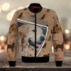 Joycorners Golden Retriever My Heart 3D Custom Name And Dog Full Print Shirts