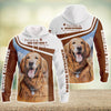 Joycorners Golden Retriever Dont Judge 3D Custom Name And Dog Full Print Shirts