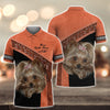 Joycorners Yorkshire Lover Never Walk Alone ( Orange ) 3D Custom Name And Dog Full Print Shirts