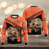 Joycorners Yorkshire Lover Never Walk Alone ( Orange ) 3D Custom Name And Dog Full Print Shirts