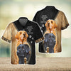 Joycorners Golden Retriever Lover Kiss 3D Custom Name And Dog Full Print Shirts