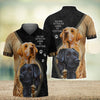 Joycorners Golden Retriever Lover Kiss 3D Custom Name And Dog Full Print Shirts