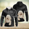 Joycorners Golden Retriever Lover Never Walk Alone Black 3D Custom Name And Dog Full Print Shirts