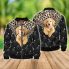 Joycorners Golden Retriever Diamond 3D Custom Name And Dog Full Print Shirts