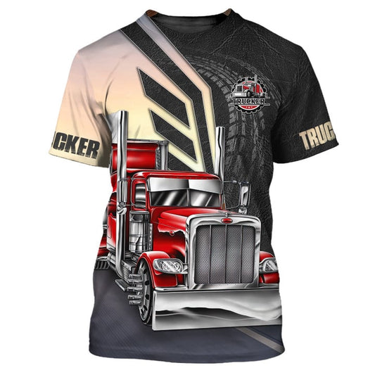 Joycorners Trucker Driver 3D Full Print Shirts