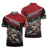Joycorners Red Truck Driver 3D Full Print Shirts