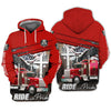 Joycorners Riding With Pride Trucker 3D Full Print Shirts