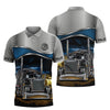 Joycorners Grey Black Trucker 3D Full Print Shirts