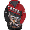 Joycorners Red Truck Driver 3D Full Print Shirts