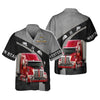 Joycorners Grey Red Trucker 3D Full Print Shirts