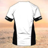 Joycorners Chef Cook T Shirts 3D Custom Name Chef White Shirt