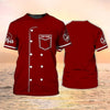 Joycorners Chef Uniform Custom Name Unisex T shirt Red