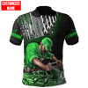 Joycorners Custom Name Mechanic Man Tool Green Printed 3D Shirt