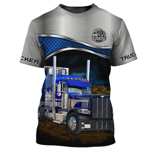 Joycorners Truck Personalized Name Shirts Truck Driver Lover